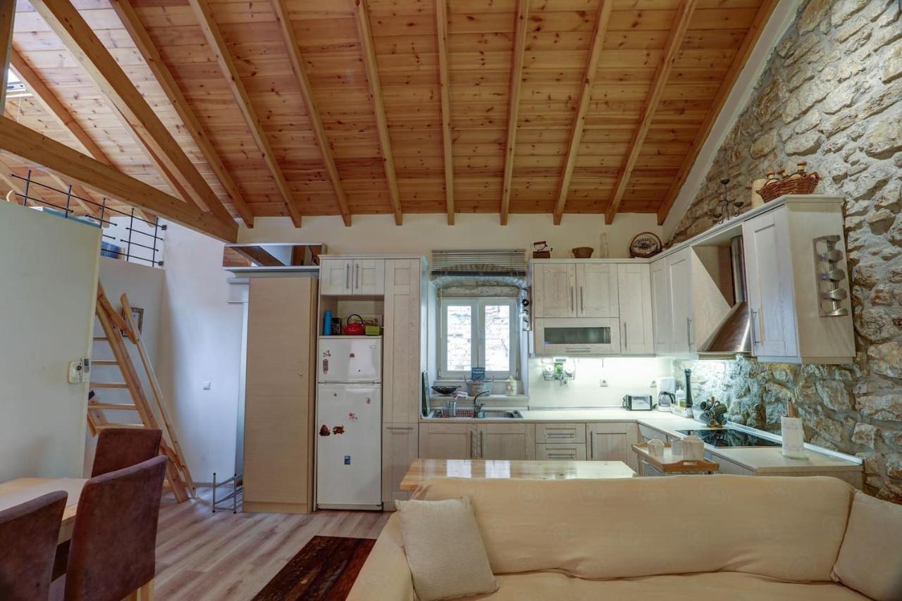Luminous 2Bd Stone Apt In The Alleys Of Corfu Town Exterior foto